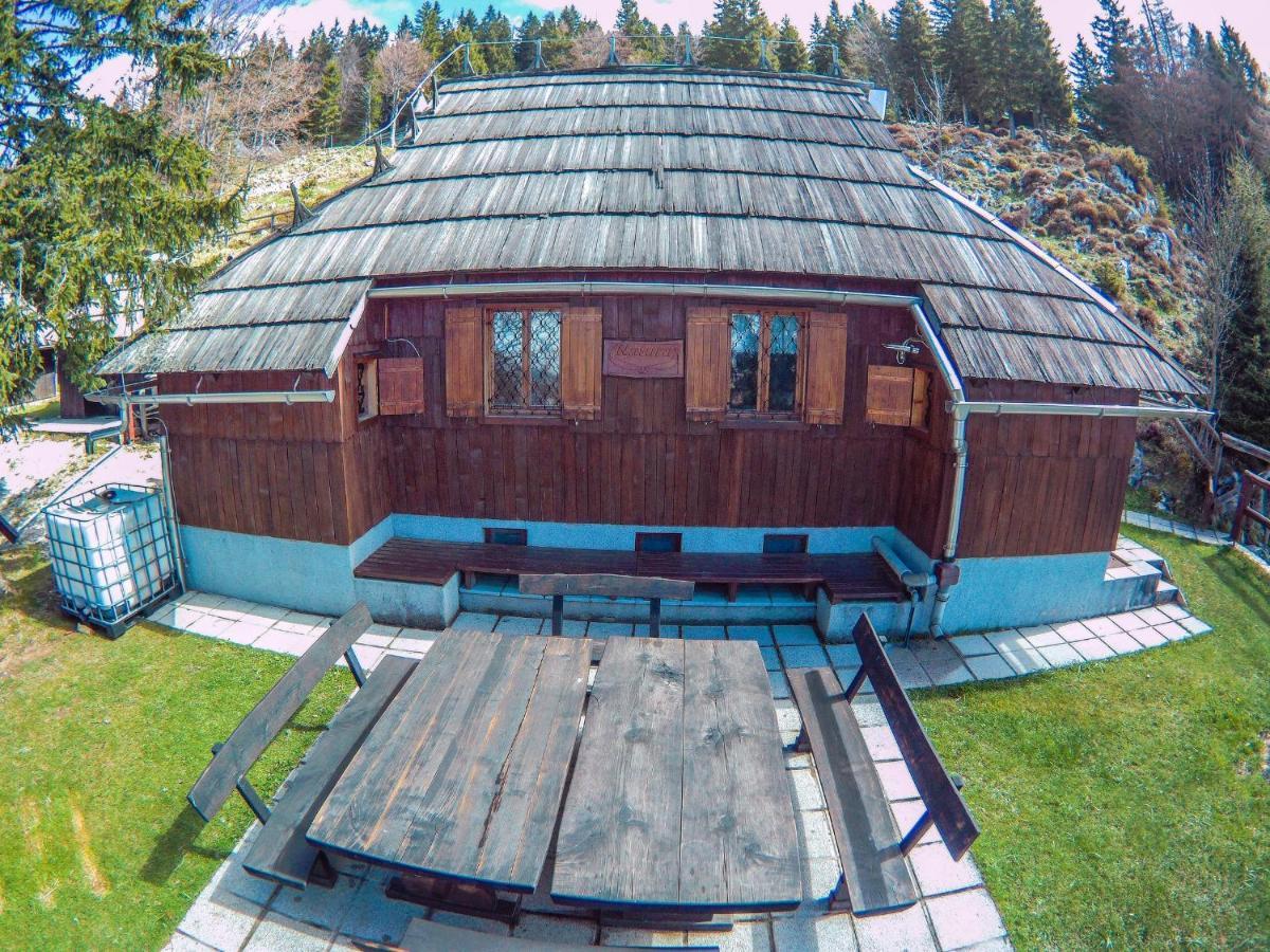 Velika Planina Chalet Slovenka Stahovica Kültér fotó