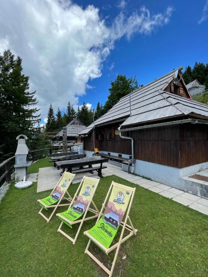 Velika Planina Chalet Slovenka Stahovica Kültér fotó
